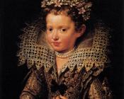 弗兰斯普布斯 - Portrait of Eleonora of Mantua as a Child